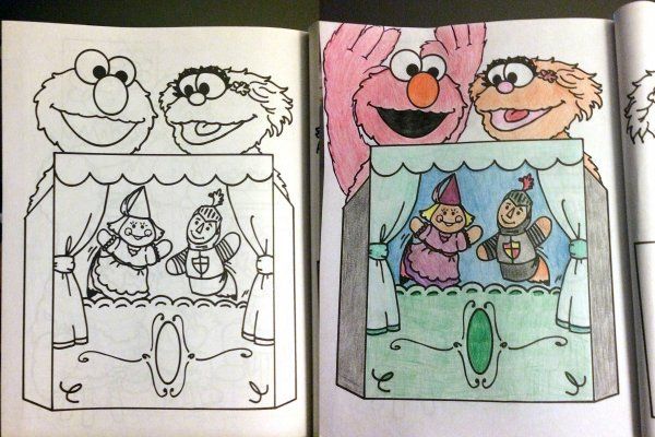 Anon Colors a Children's Book