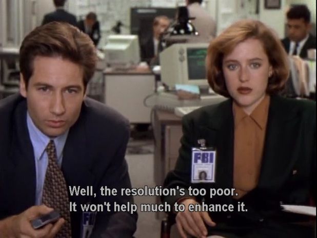 22 years ago, The X-Files got it right.