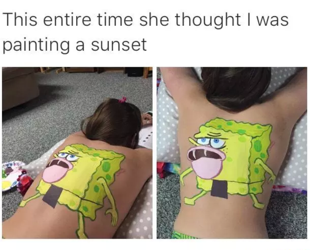 A really confused sunset