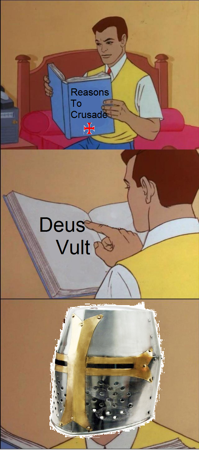 What more is required than the will of God? To arms men!