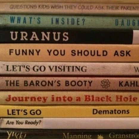 The books have spoken