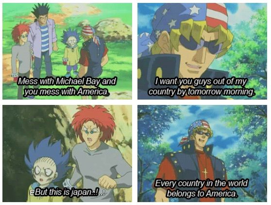Every country belongs to America!