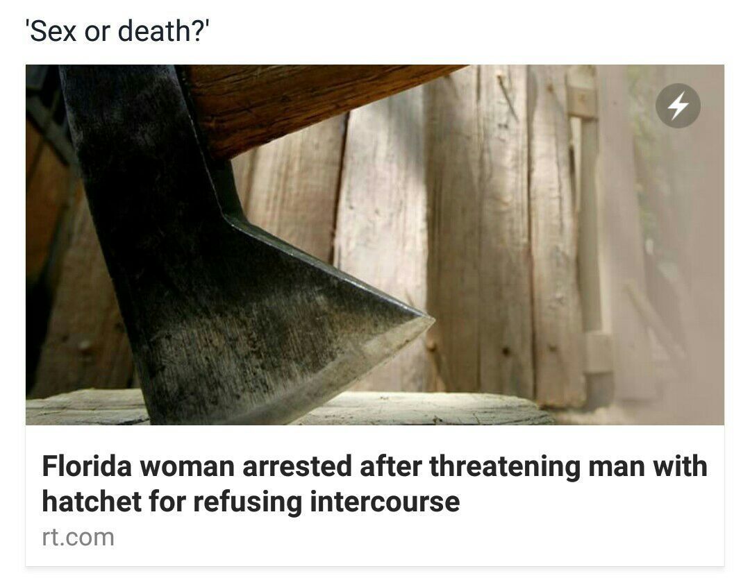 Florida Woman Strikes Now