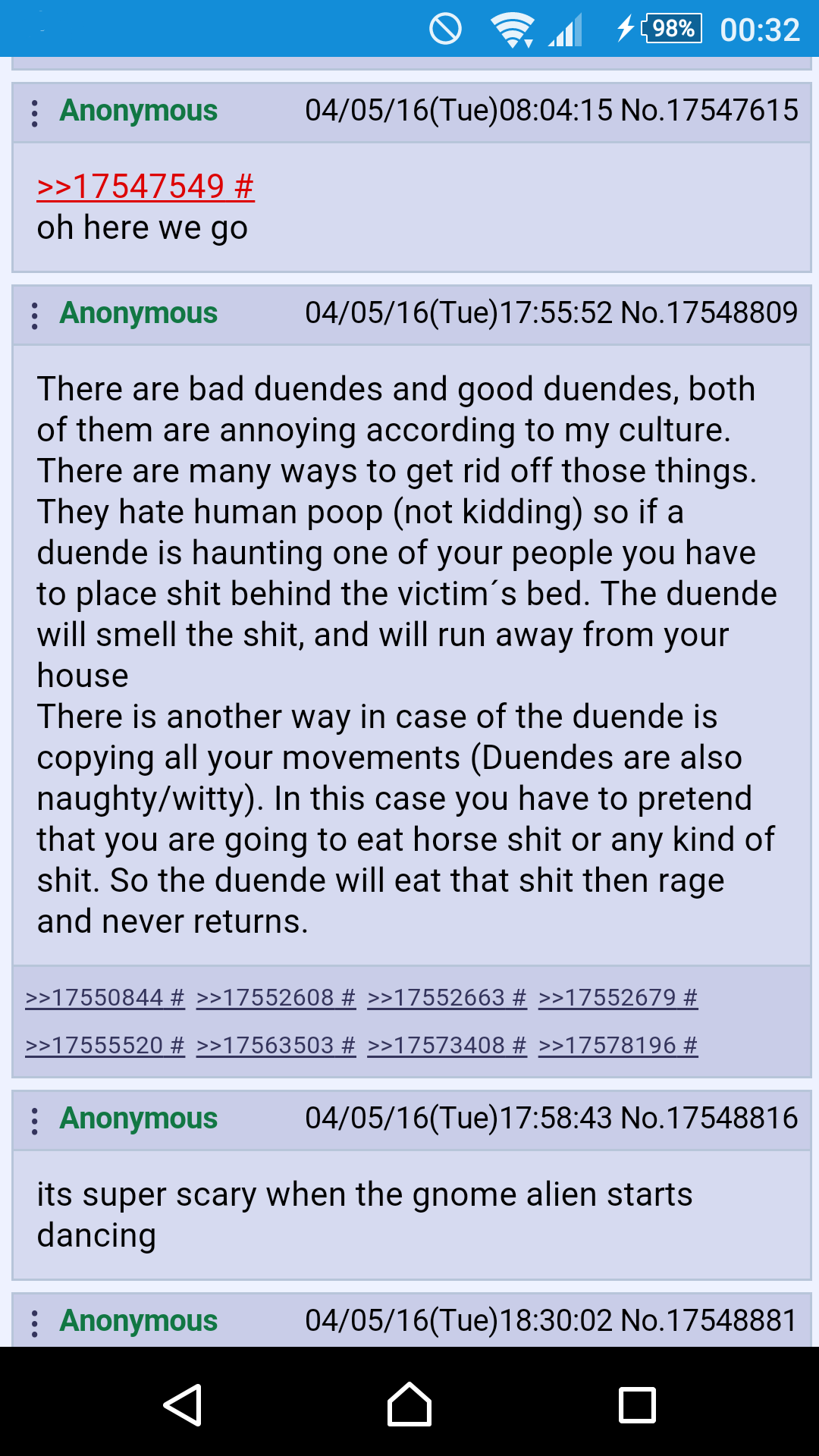 How to get rid of a duende