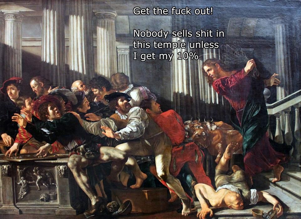 Thou shalt not cut in on my turf