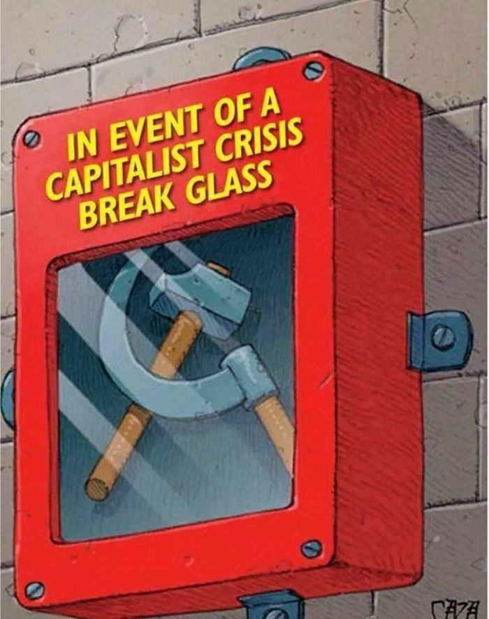 I hear you guys wanna seize the means of production