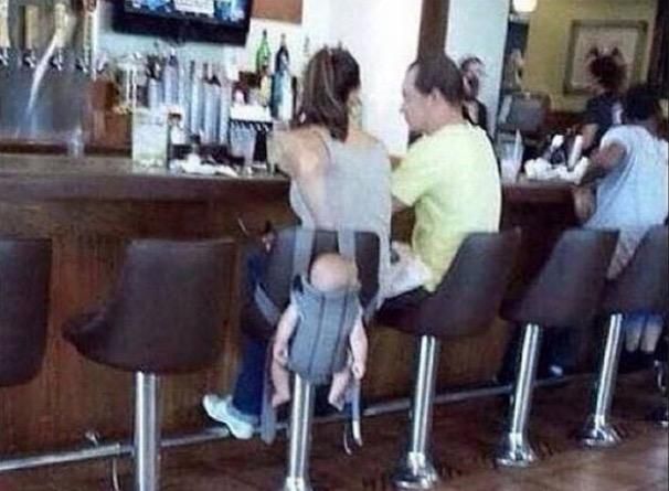 When the babysitter cancelled, but the drinks are 2 for 1.