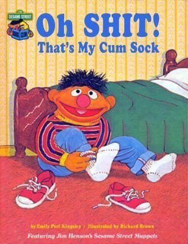 Oh shit! That's my cum sock.