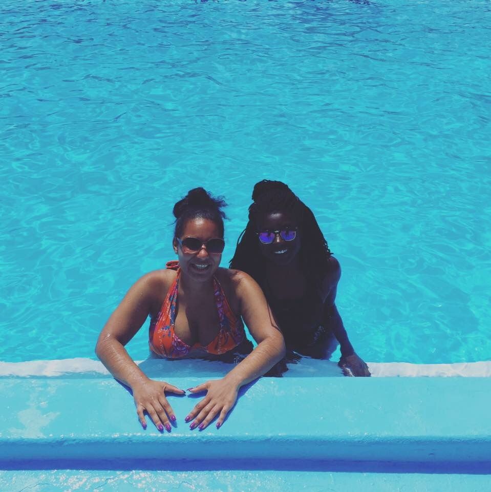 When you haven't unlocked the other girl in the pool yet