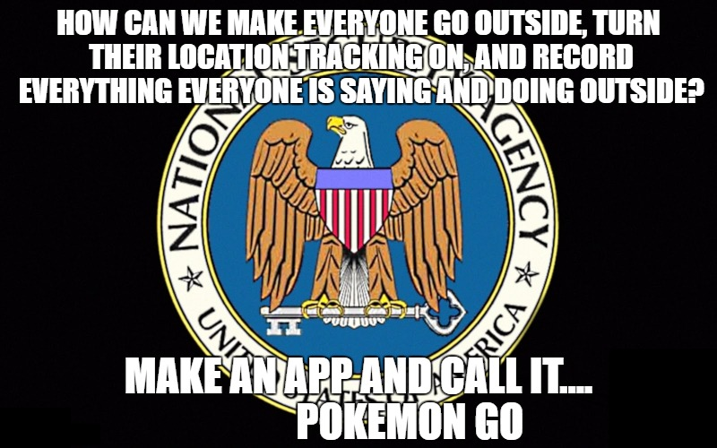 Daaaaamn NSA, back at it again with the spying!
