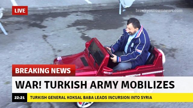 Breaking news! Coup d'etat in Turkey!