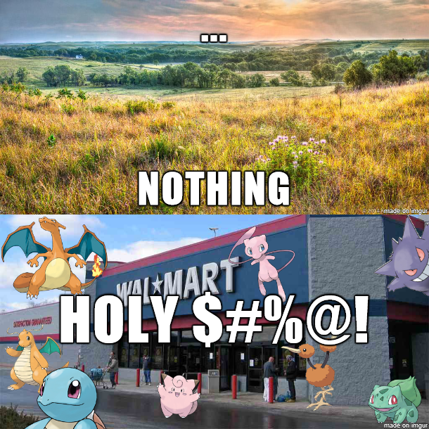 For me the main problem with Pokemon Go