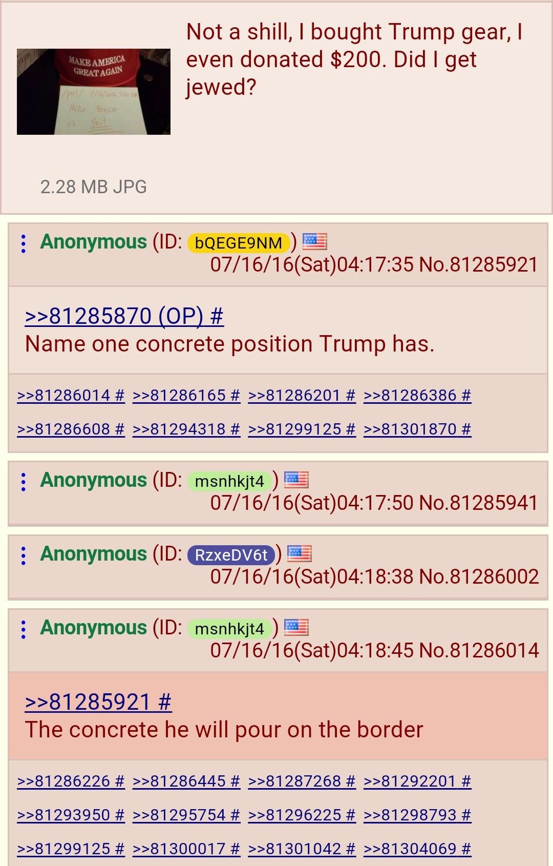Building arguments