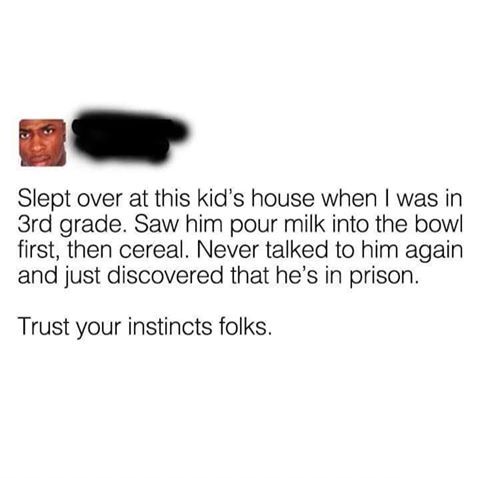 Always Trust Your Instinct