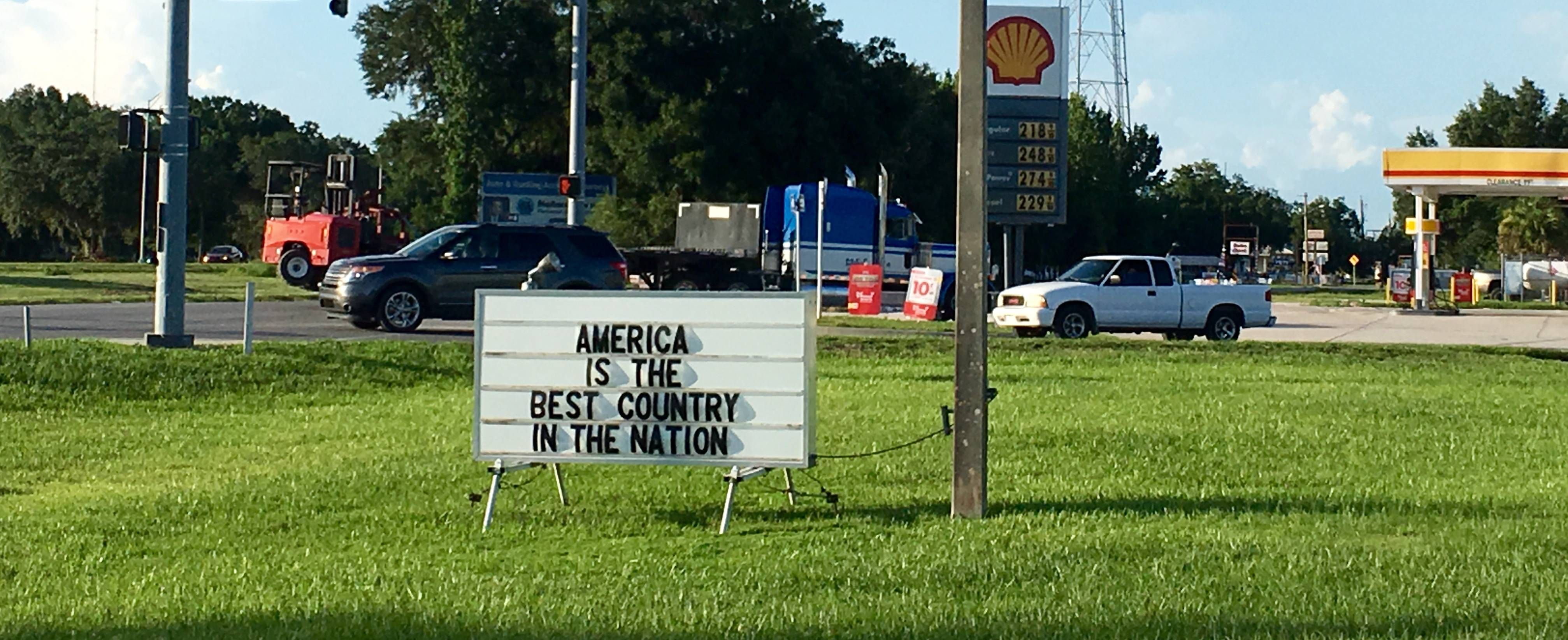 AMERICA IS THE BEST COUNTRY...