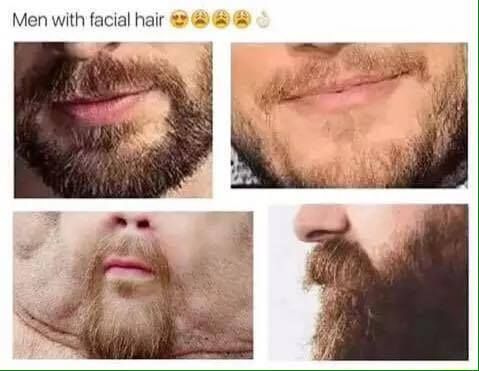 Some facial hair is more functional than other