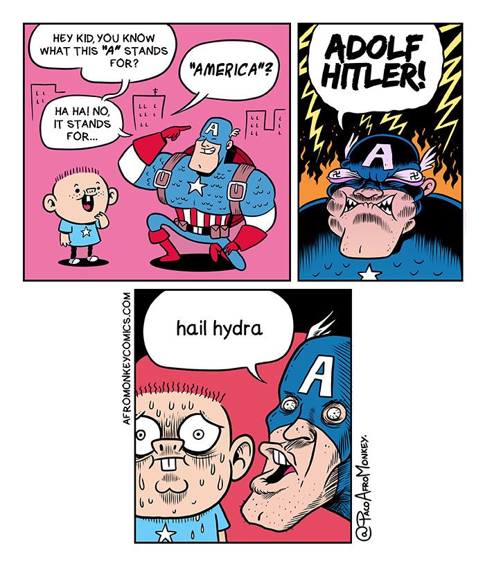 All these SJWs brought him to the right way.