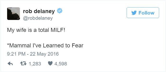 Dam mammal ya'll scarey