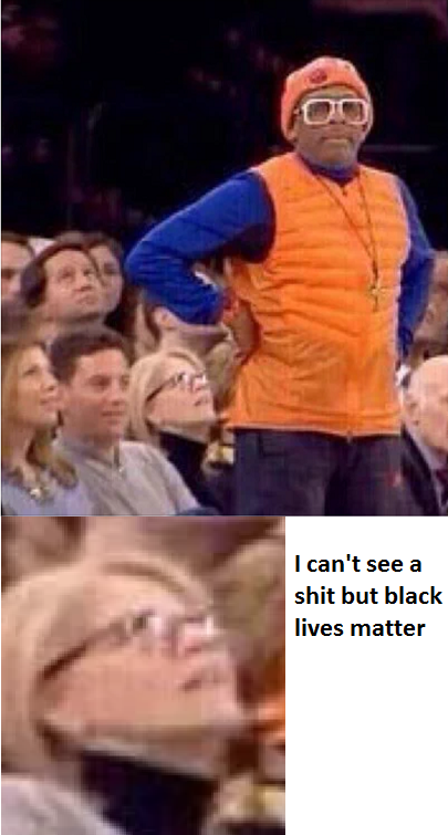 Typical white racist woman