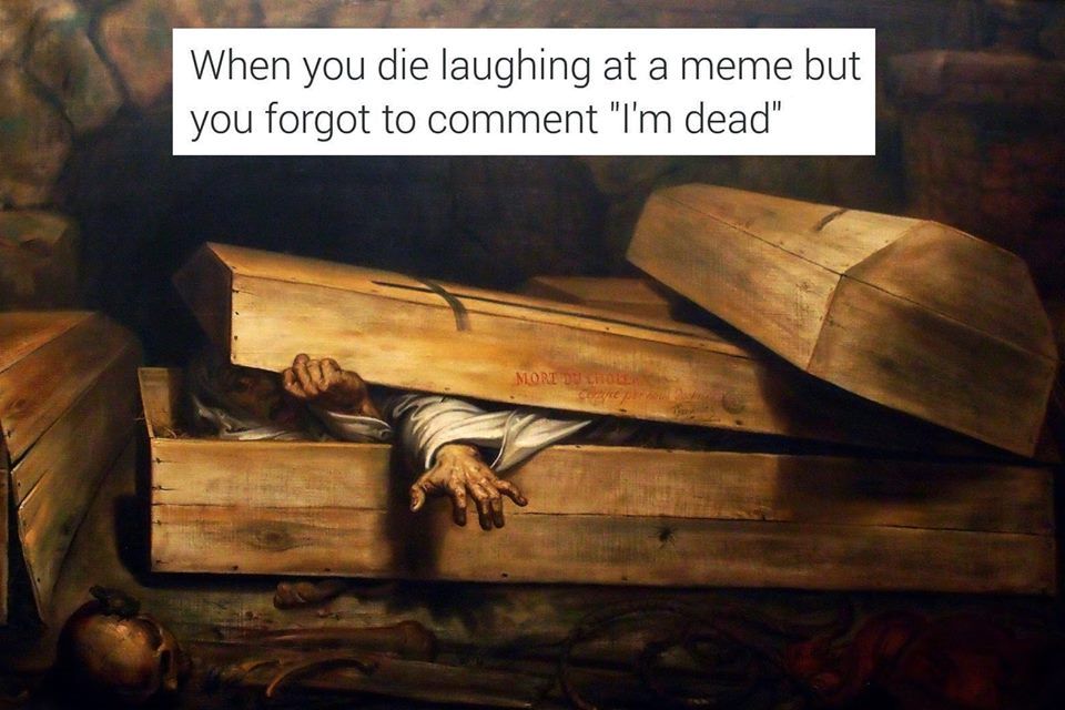Every time a tumblr writes "OMG IM DyInG"