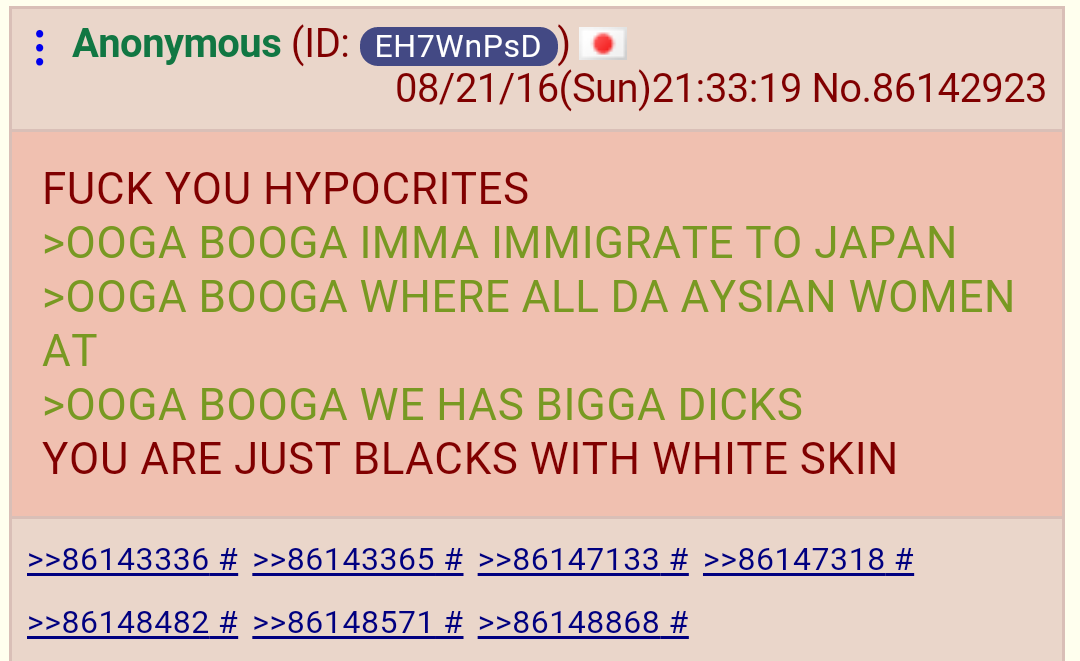 Japanon points out to western hypocrisy
