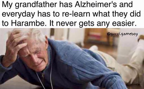 oh the pain of Alzheimers