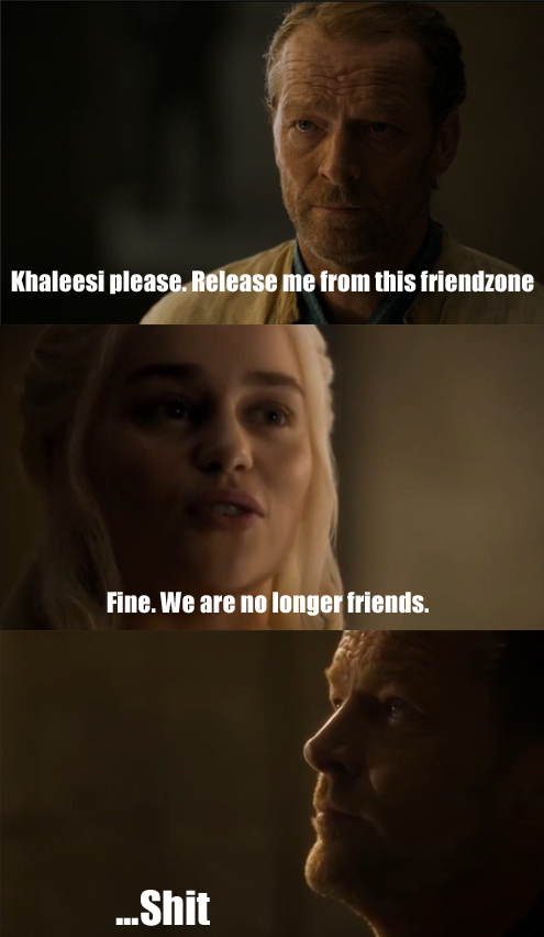 Got out of the friendzone, I guess.