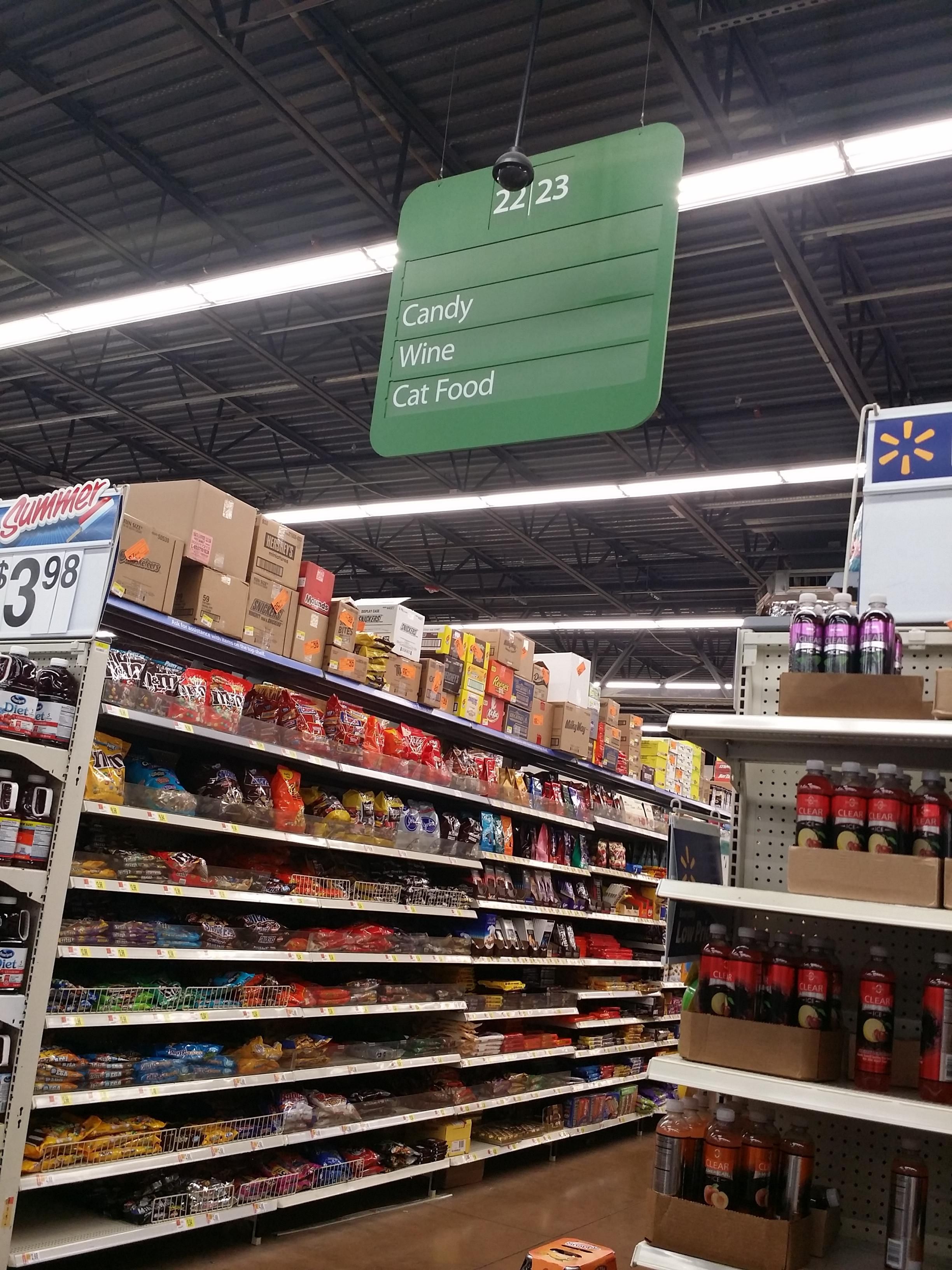 Apparently Wal-Mart knows how to make women happy better than I do