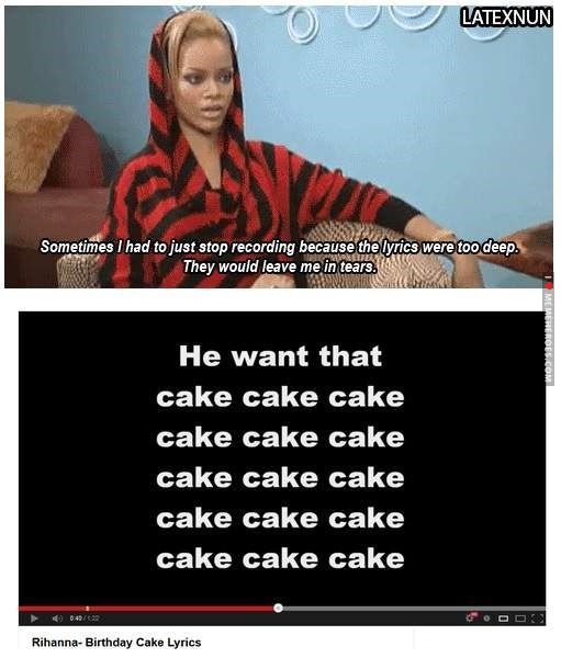 cake cake cake