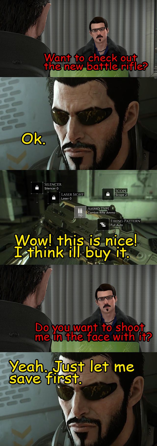 Every time I buy a new gun