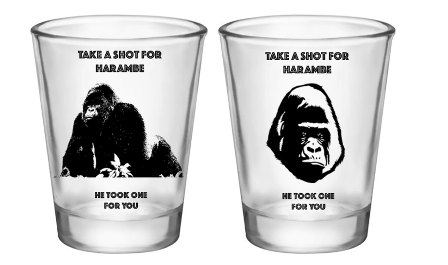 Drinks out for Harambe