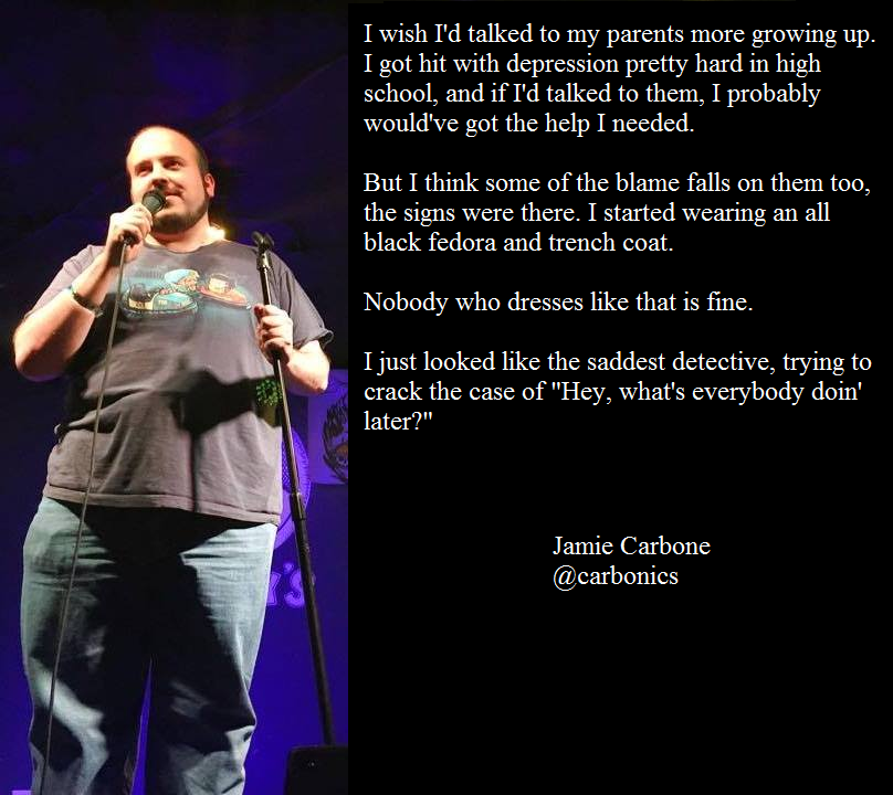 Comedian shares neckbeard story from his youth