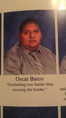 There's two types of senior year quotes, the inspirational ones and this kind of shit