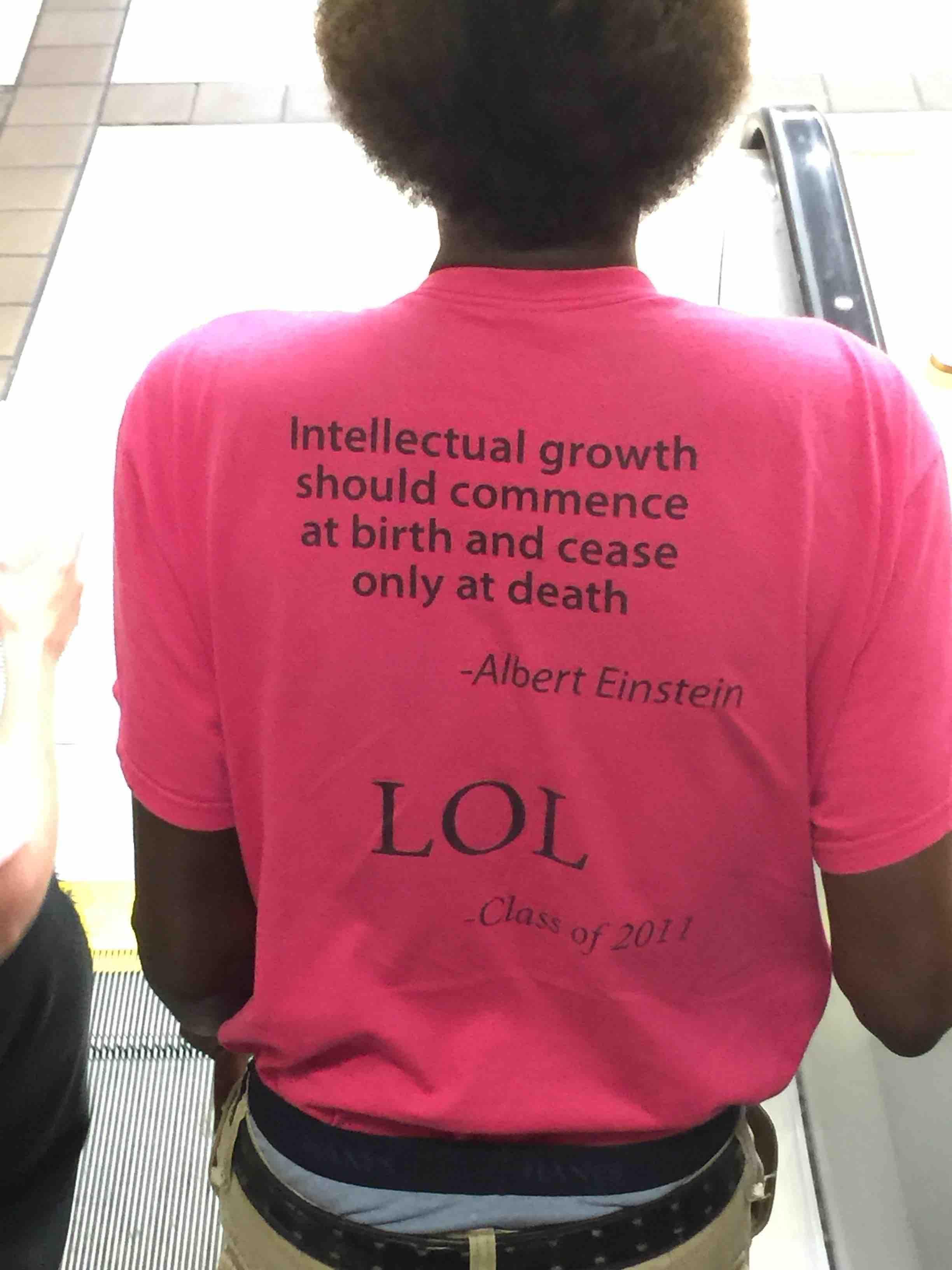 Saw this in New York City today.
