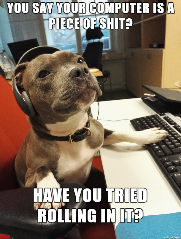 Pooch Support at your service...