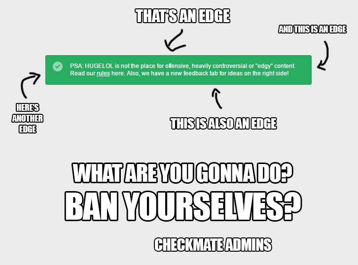 we're always one edge ahead