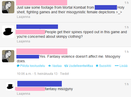 Fantasy Misogyny...