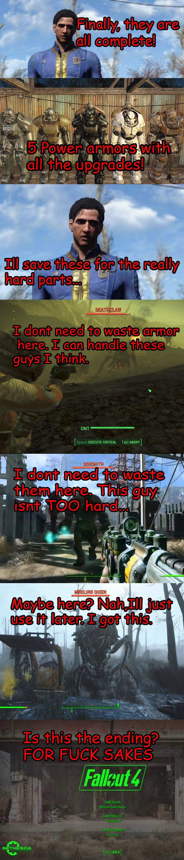 Power armor logic