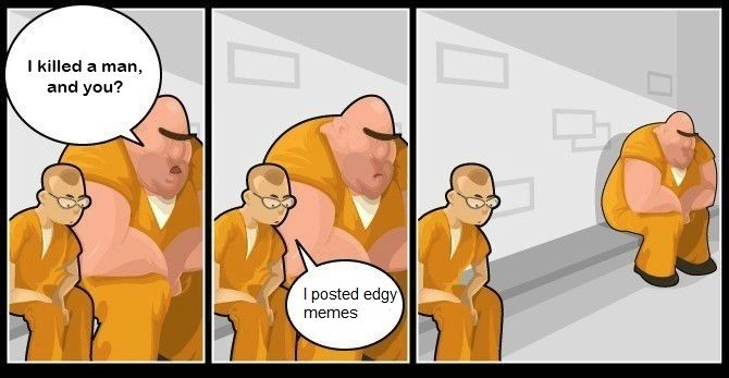 Too damn edgy