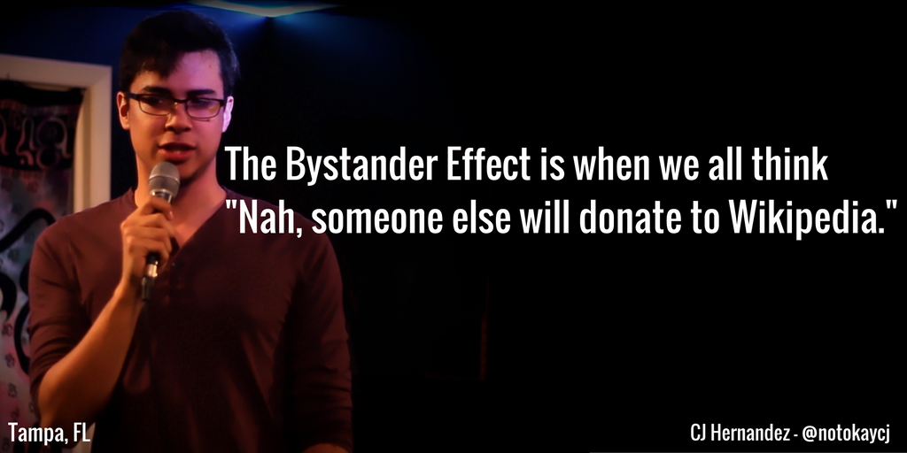 The Bystander Effect.