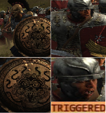 Filthy barbarian hoplites using non-edgy shields