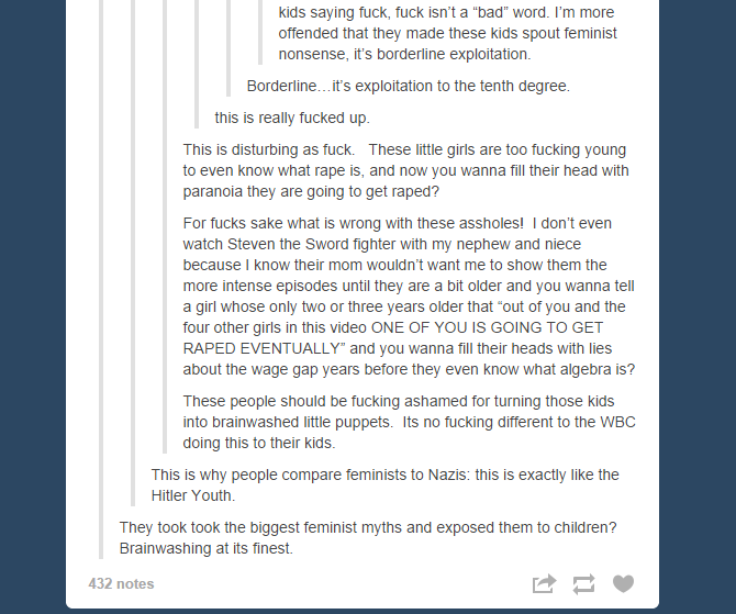 Even tumblr gets tired of SJW nonsense