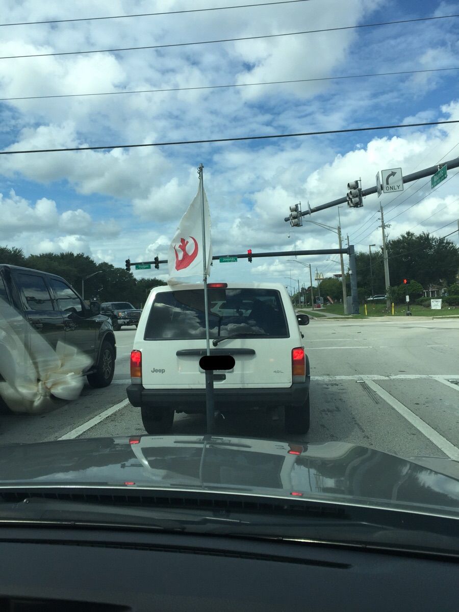Damn southerners and their rebel flags!