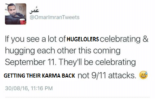 A lot of people would be celebrating this 9/11