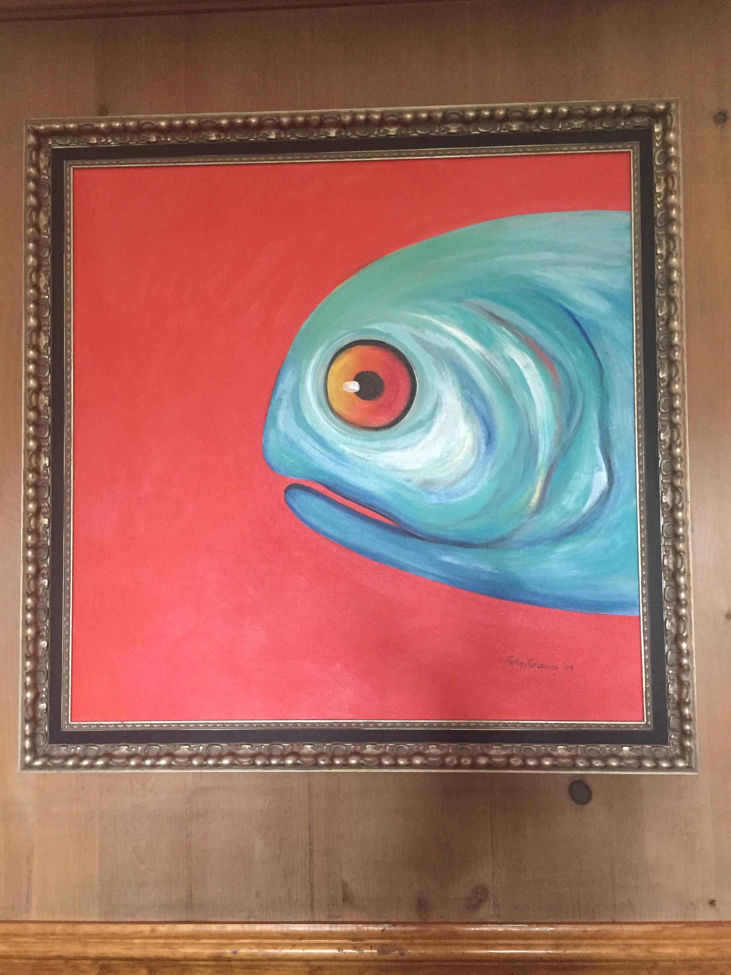 The fish has seen some shit.