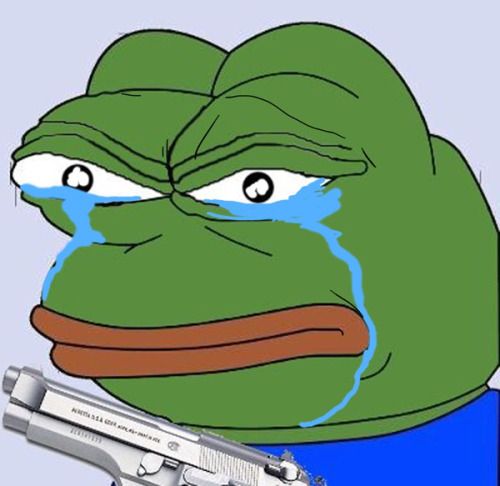 This is the angry pepe of sad gamble. You'll probably lose, but if you win you get triple points.