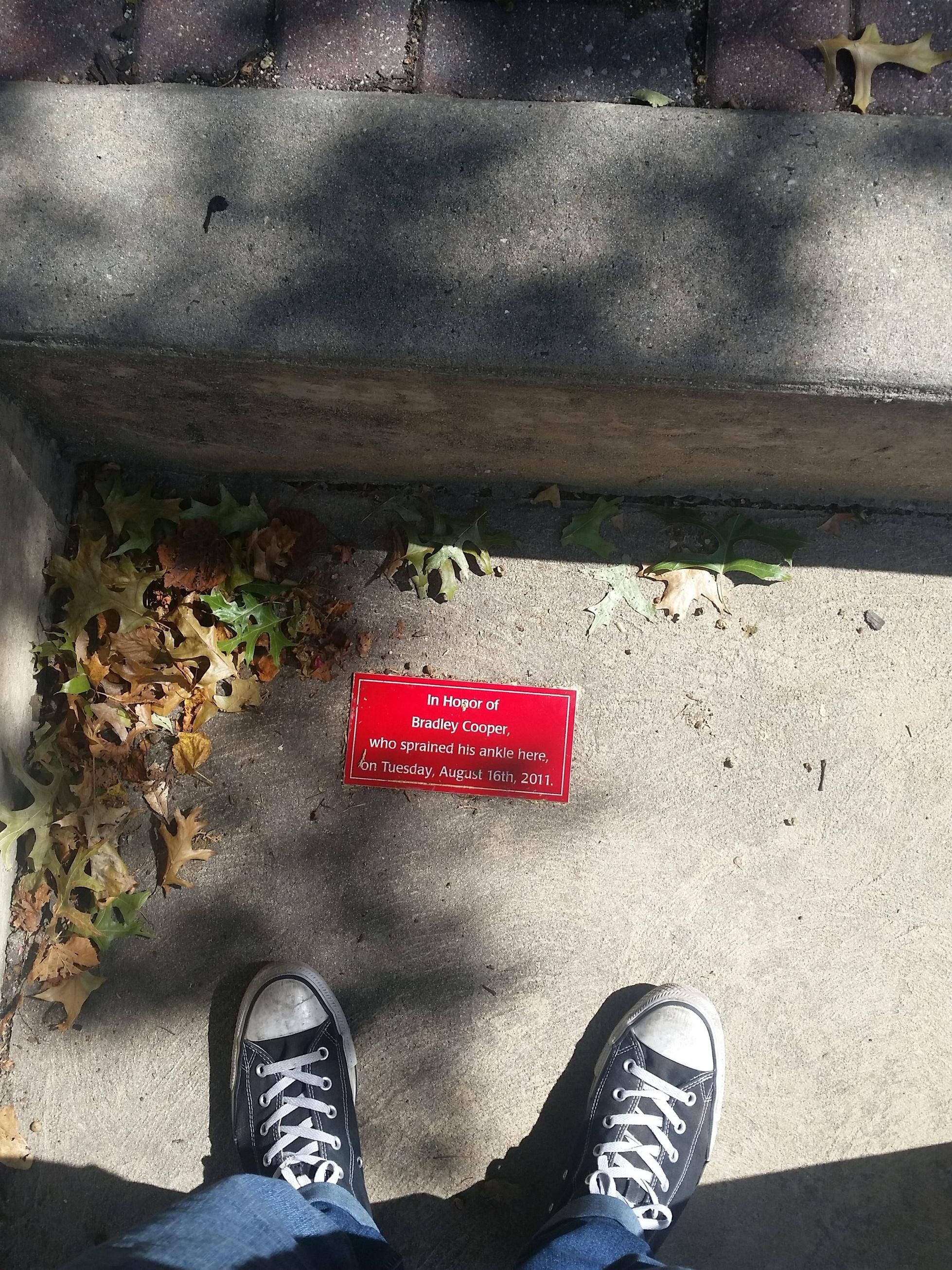 Noticed this while walking on campus