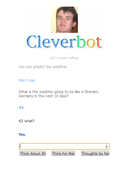Really High Cleverbot