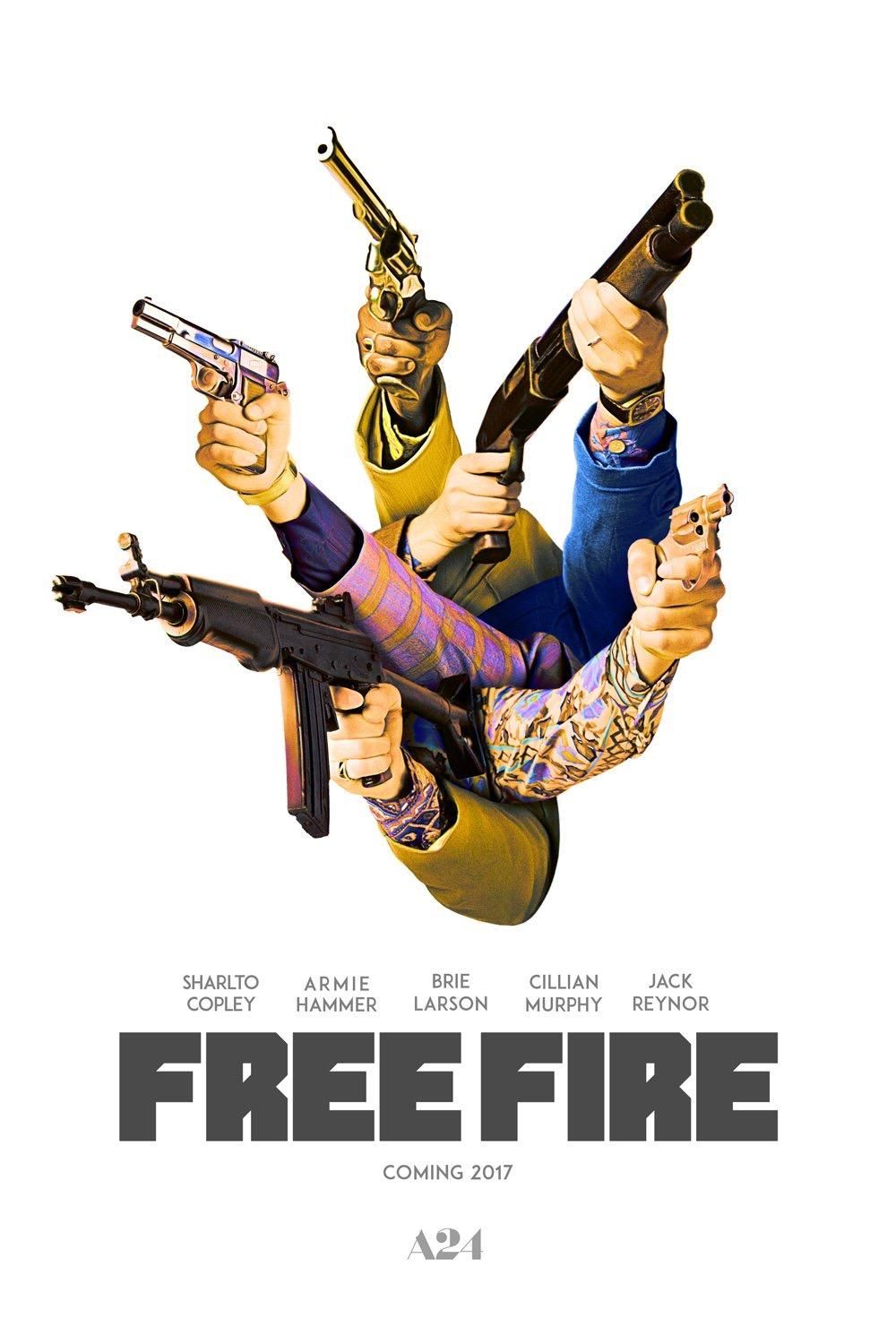 First Poster of 'Free Fire' Starring Cillian Murphy, Brie Larson, Armie Hammer