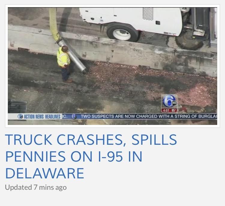 Literally dollars in damage!